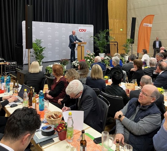 CDU-Oberbürgermeisterkandidat Uwe Becker